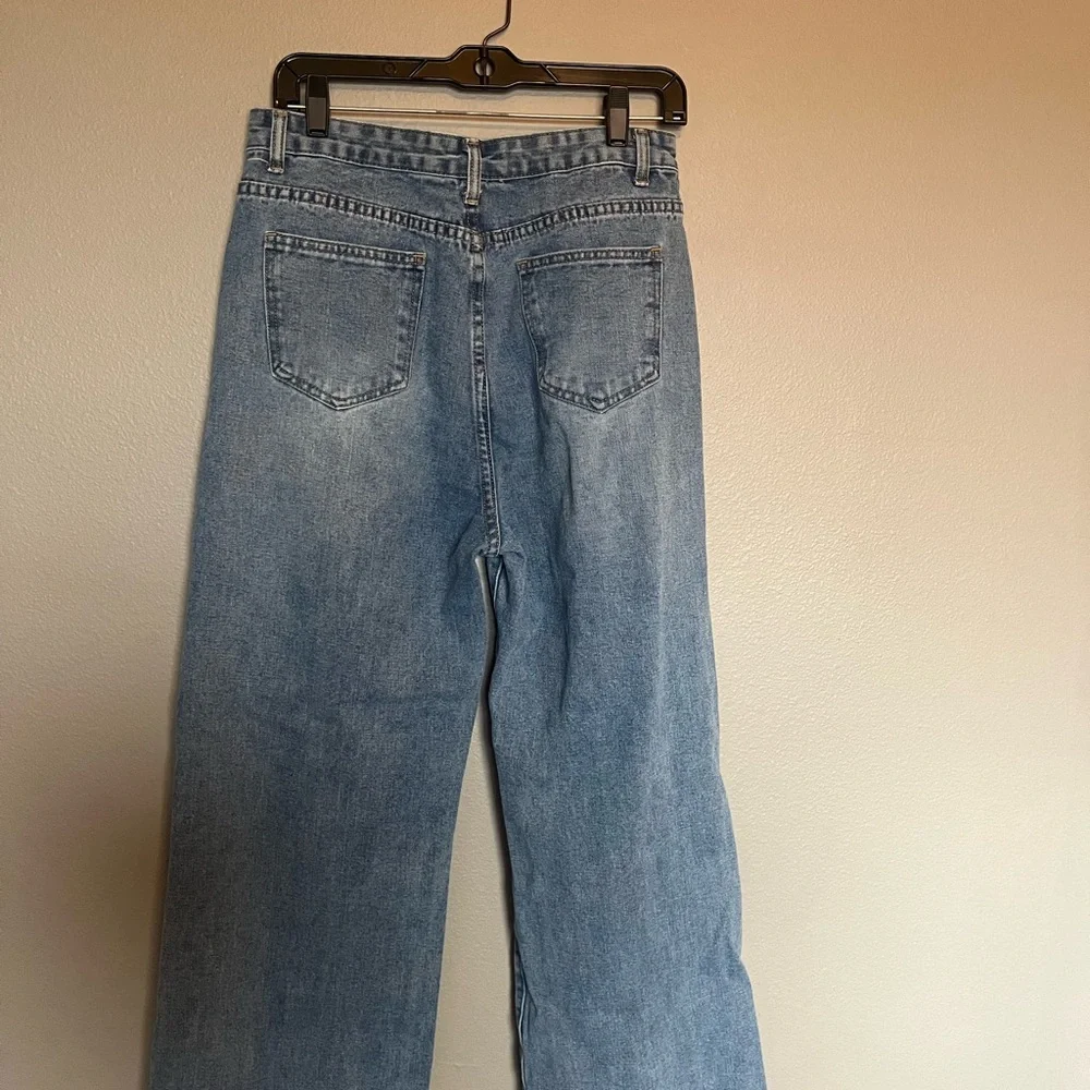 Cider Blue Ripped‎ Boyfriend Jeans